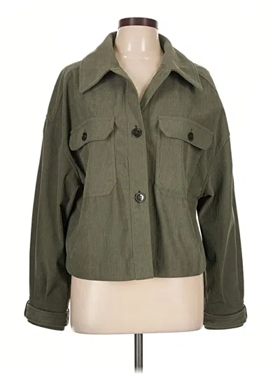 Pre-owned Avec Les Filles Jacket In Green