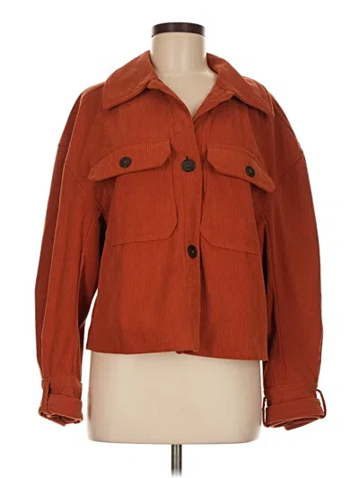 Pre-owned Avec Les Filles Jacket In Orange