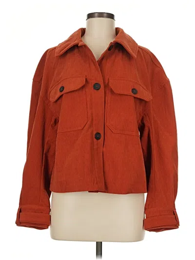 Pre-owned Avec Les Filles Jacket In Orange