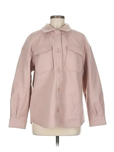 Pre-owned Avec Les Filles Jacket In Pink