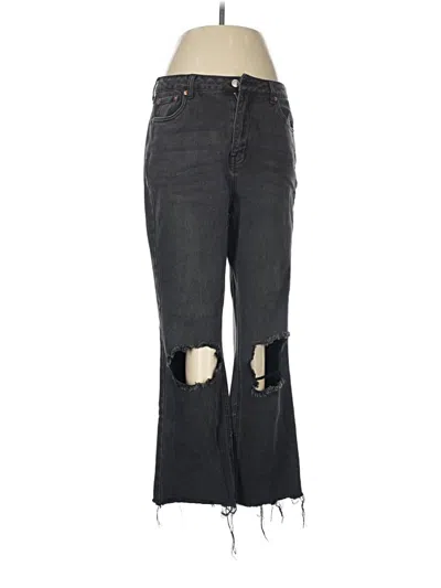 Pre-owned Avec Les Filles Jeans In Black