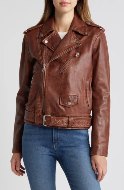 Avec Les Filles Leather Moto Jacket