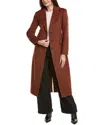Avec Les Filles Medium Trench Coat In Brown