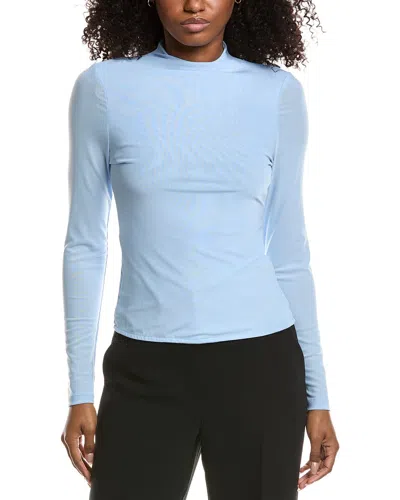 Avec Les Filles Mesh Top In Blue