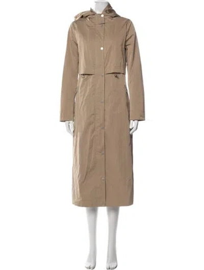 Pre-owned Avec Les Filles Nylon Coat W/ Tags In Neutral