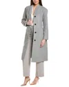 AVEC LES FILLES AVEC LES FILLES OVERLAP WOOL-BLEND COAT