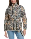 Avec Les Filles Quilted Barn Jacket In Multi