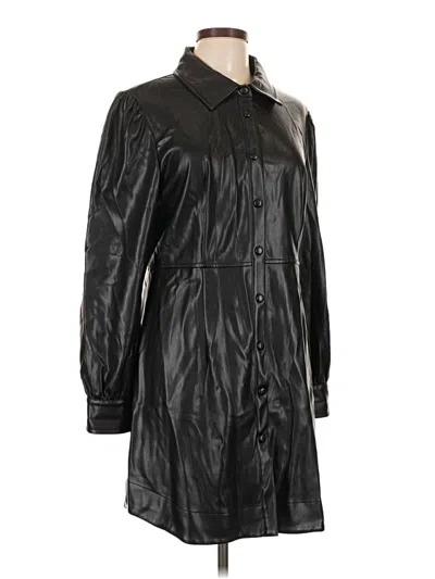 Avec Les Filles Raincoat In Black
