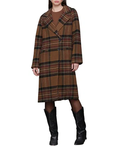 AVEC LES FILLES AVEC LES FILLES RELAXED DOUBLE FACE WALKER COAT