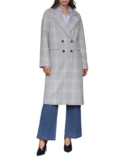 AVEC LES FILLES AVEC LES FILLES RELAXED DOUBLE FACE WALKER COAT