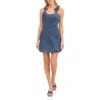 Avec Les Filles Rosette Denim Dress