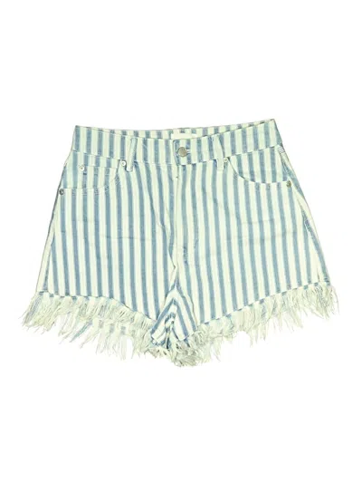 Pre-owned Avec Les Filles Shorts In Blue
