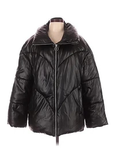 Pre-owned Avec Les Filles Snow Jacket In Black