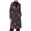 Avec Les Filles Tie Waist Quilted Jacket In Boho Paisley