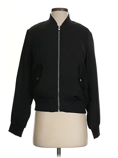 Pre-owned Avec Les Filles Track Jacket In Black