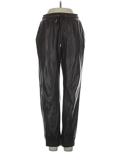 Pre-owned Avec Les Filles Track Pants In Black