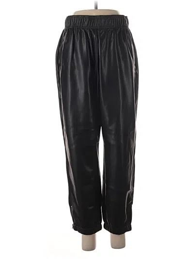 Pre-owned Avec Les Filles Track Pants In Black