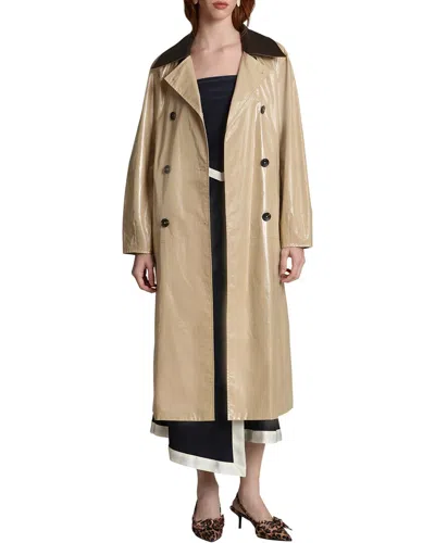 Avec Les Filles Trench In Neutral
