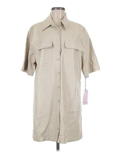 Pre-owned Avec Les Filles Trenchcoat In Tan