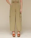 Avec Les Filles Barre Trouser In Olive