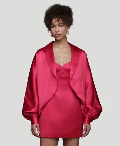 AVEC LES FILLES WOMEN'S OVERSIZED DOLMAN SLEEVE PUFFER JACKET