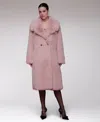 Avec Les Filles Women's Oversized Long-sleeve Trench Jacket In Pink