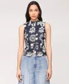Avec Les Filles Women's Soutache Denim Button-front Vest