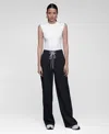Avec Les Filles Women's Wide Leg Trousers In Blue