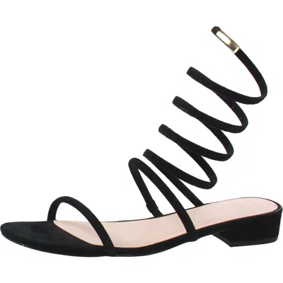 Avec Les Filles Womens Strappy Strappy Sandals In Black