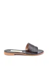 Avec Modération Sandals In Black