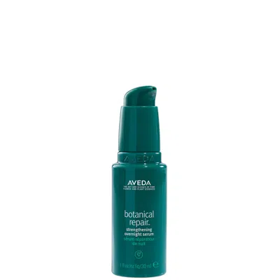 Aveda Botanical Repair Strengthening Overnight Serum 30ml In Green