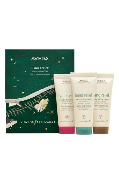 Aveda Hand Relief™ Iconic Aroma Moisturizing Trio Hand Cream Gift Set $33 Value In No Color