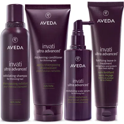 Aveda Invati Ultra Advanced™ Rich Hair Care System Set $205 Value