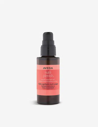Aveda Unisex 1oz Nutriplenish Multi-use Hair Oil All Hair In Transparent
