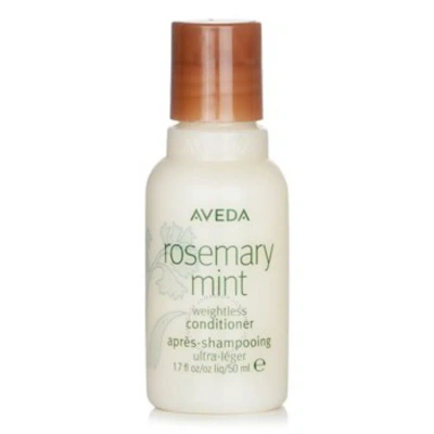 Aveda Rosemary Mint Weightless Conditioner 1.7 oz Hair Care 018084998175 In Mint / Rose / White