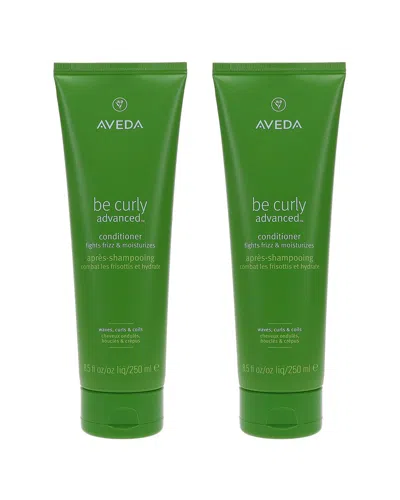 Aveda Unisex 17oz Be Curly Advanced Conditioner 2 Pack In Green
