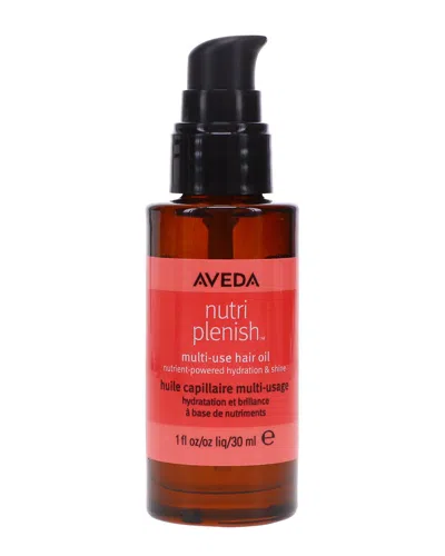 Aveda Unisex 1oz Nutriplenish Multi-use Hair Oil All Hair In Brown