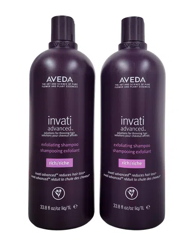 AVEDA AVEDA UNISEX 2 PACK INVATI ADVANCED EXFOLIATING SHAMPOO RICH