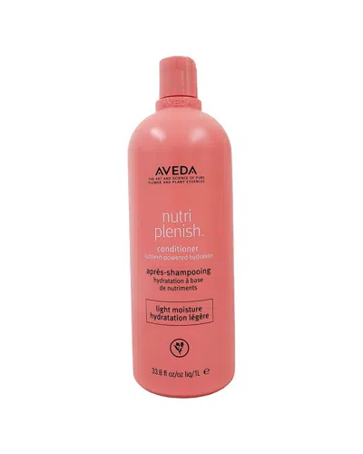 Aveda Unisex 33.8oz Nutriplenish Conditioner (light Moisture) In Transparent