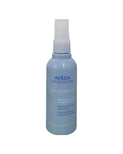 Aveda Unisex 3.4oz Light Elements Smoothing Fluid Lotion In Blue
