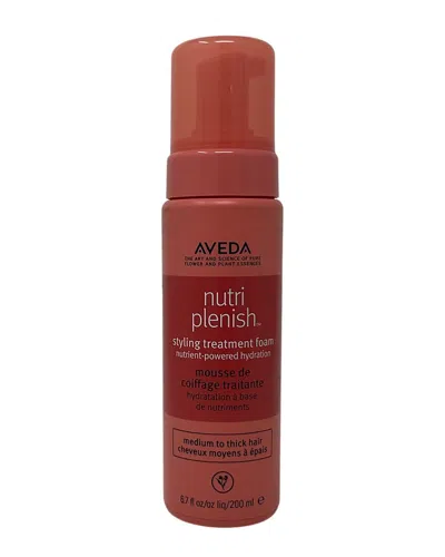 Aveda Unisex 6.7 oz Nutriplenish Styling Treatment Foam In Transparent