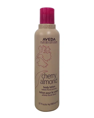 Aveda Unisex 6.7oz Cherry Almond Body Lotion In Brown