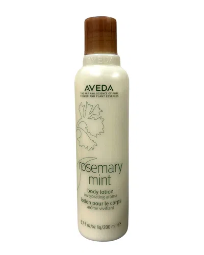 Aveda Unisex 6.7oz Rosemary Mint Body Lotion In White