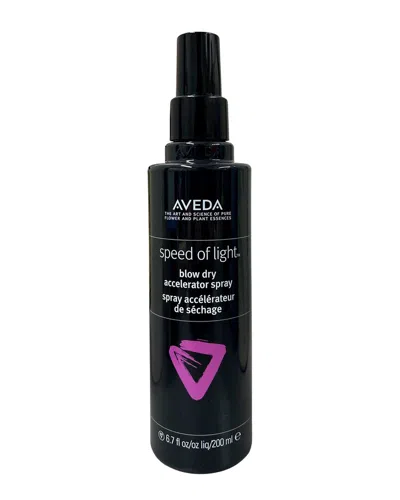 Aveda Unisex 6.8oz Speed Of Light Blow Dry Accelerator Spray In White