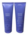 Aveda Unisex Blonde Revival Purple Toning Shampoo & Conditioner