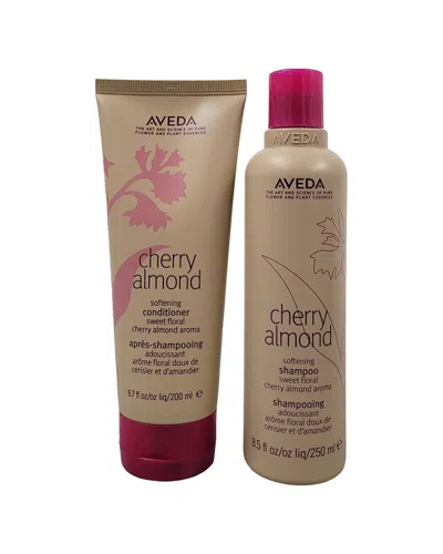 Aveda Unisex Cherry Almond Softening Shampoo & Conditioner In Transparent