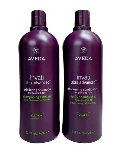 Aveda Unisex Duo Invati Ultra Advanced Rich Exfoliating