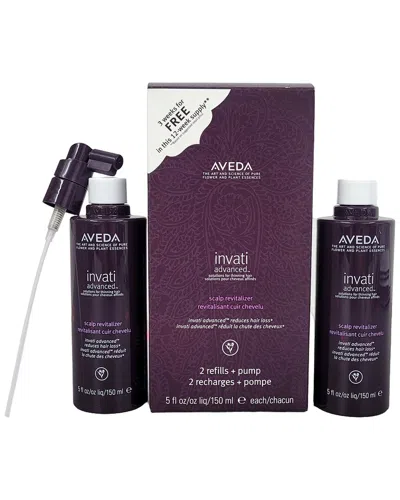 Aveda Unisex Invati Advanced Scalp Revitalizer Duo In White