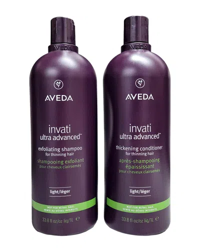 Aveda Unisex Invati Ultra Advanced Light Exfoliating Duo In White