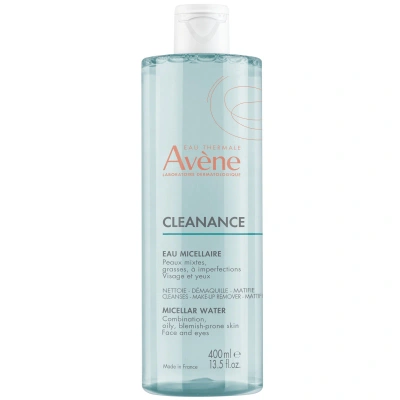 Avene Cleanance Micellar Water For Oily, Blemish-prone Skin 400ml In White